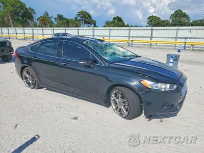 Czwarte zdjęcie samochodu z boku: 2015 FORD FUSION TITANIUM VIN:3FA6P0D98FR113756 - miniatura