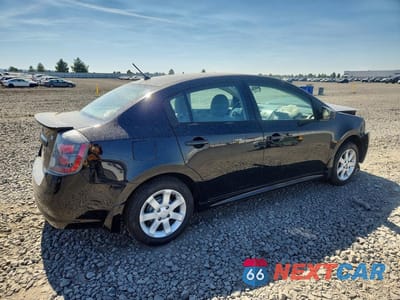 Trzecie zdjęcie samochodu z tyłu: 2011 NISSAN SENTRA 2.0 VIN:3N1AB6AP3BL642654 - miniatura