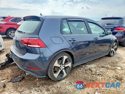 Trzecie zdjęcie samochodu z tyłu: 2018 VOLKSWAGEN GTI S VIN:3VW547AU2JM254924 - miniatura