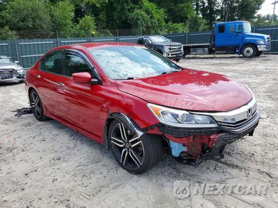 Czwarte zdjęcie samochodu z boku: 2017 HONDA ACCORD SPORT SPECIAL EDITION VIN:1HGCR2F18HA041000 - miniatura