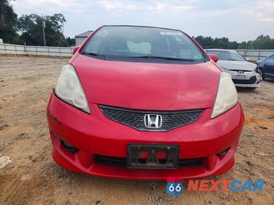 Piąte zdjęcie samochodu w środku: 2009 HONDA FIT SPORT VIN:JHMGE88439S033855 - miniatura