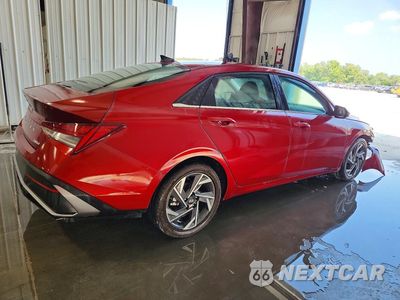Trzecie zdjęcie samochodu z tyłu: 2025 HYUNDAI ELANTRA LIMITED VIN:KMHLP4DG0SU056549 - miniatura