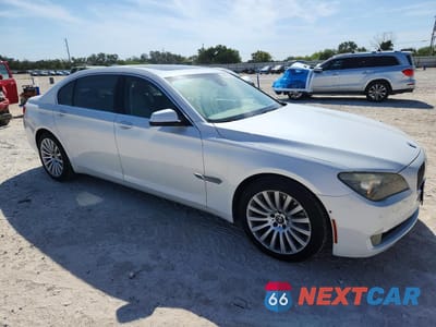 Czwarte zdjęcie samochodu z boku: 2012 BMW 750 LI VIN:WBAKB8C58CC964497 - miniatura
