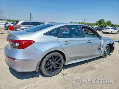 Trzecie zdjęcie samochodu z tyłu: 2023 HONDA CIVIC SPORT VIN:2HGFE2F52PH531671 - miniatura