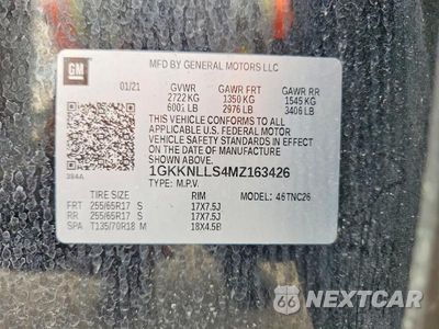 Zdjęcie 13 z 13 samochodu: 2021 GMC ACADIA AT4 VIN:1GKKNLLS4MZ163426 - miniatura