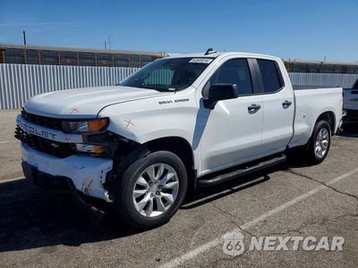 2021 CHEVROLET SILVERADO C1500 CUSTOM 1GCRWBEK1MZ255169 - główne zdjęcie licytacji z USA - miniatura
