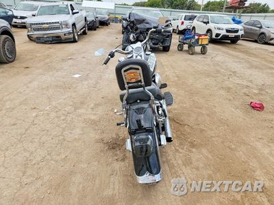 Czwarte zdjęcie samochodu z boku: 2004 HARLEY-DAVIDSON FLSTFI VIN:1HD1BXB114Y040896 - miniatura