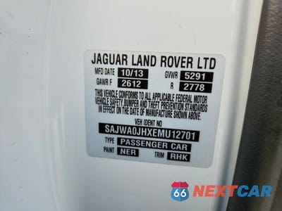 Zdjęcie 12 z 12 samochodu: 2014 JAGUAR XF R VIN:SAJWA0JHXEMU12701 - miniatura