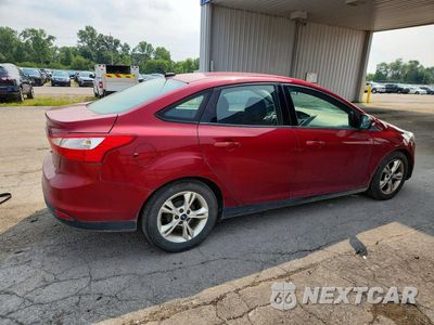 Trzecie zdjęcie samochodu z tyłu: 2014 FORD FOCUS SE VIN:1FADP3F26EL128469 - miniatura