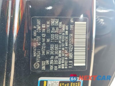 Zdjęcie 12 z 12 samochodu: 2023 HYUNDAI PALISADE CALLIGRAPHY VIN:KM8R74GE6PU505194 - miniatura