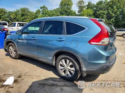 Drugie zdjęcie samochodu z przodu: 2013 HONDA CR-V EXL VIN:5J6RM3H79DL019840 - miniatura
