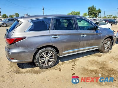 Trzecie zdjęcie samochodu z tyłu: 2017 INFINITI QX60 BASE VIN:5N1DL0MN7HC552356 - miniatura