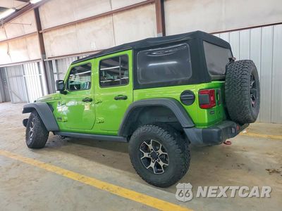 Drugie zdjęcie samochodu z przodu: 2018 JEEP WRANGLER UNLIMITED RUBICON VIN:1C4HJXFG9JW298124 - miniatura