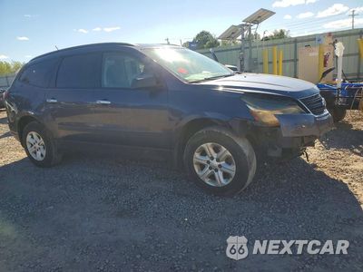 Czwarte zdjęcie samochodu z boku: 2014 CHEVROLET TRAVERSE LS VIN:1GNKRFED3EJ177275 - miniatura