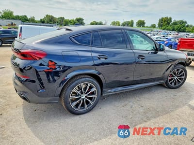 Trzecie zdjęcie samochodu z tyłu: 2023 BMW X6 M50I VIN:5UXCY8C02P9N57142 - miniatura
