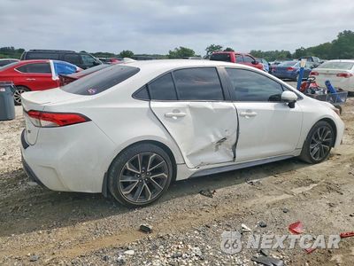 Trzecie zdjęcie samochodu z tyłu: 2022 TOYOTA COROLLA SE VIN:JTDS4MCE9N3504354 - miniatura