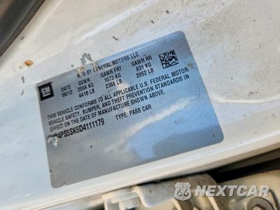 Zdjęcie 12 z 12 samochodu: 2013 BUICK VERANO VIN:1G4PS5SK6D4111179 - miniatura