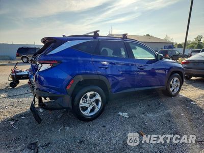 Trzecie zdjęcie samochodu z tyłu: 2024 HYUNDAI TUCSON SEL VIN:5NMJBCDE7RH365763 - miniatura