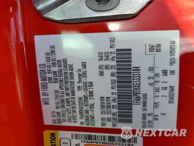 Zdjęcie 12 z 12 samochodu: 2016 FORD MUSTANG VIN:1FA6P8THXG5333184 - miniatura