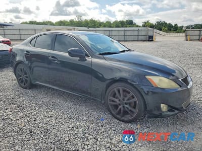 Czwarte zdjęcie samochodu z boku: 2007 LEXUS IS 250 BASE VIN:JTHBK262172049115 - miniatura