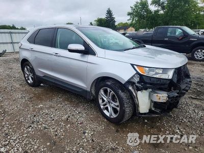 Czwarte zdjęcie samochodu z boku: 2016 FORD EDGE TITANIUM VIN:2FMPK4K98GBB41625 - miniatura