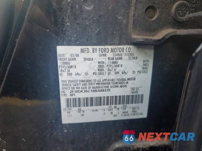 Zdjęcie 13 z 13 samochodu: 2008 FORD EDGE SE VIN:2FMDK36C18BA88335 - miniatura