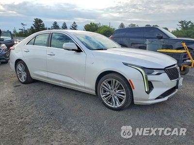 Czwarte zdjęcie samochodu z boku: 2021 CADILLAC CT4 PREMIUM LUXURY VIN:1G6DF5RK0M0111853 - miniatura