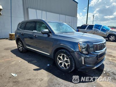 Czwarte zdjęcie samochodu z boku: 2020 KIA TELLURIDE EX VIN:5XYP34HC2LG009731 - miniatura