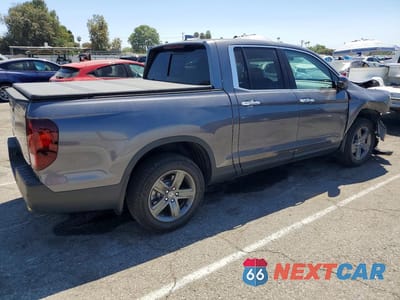 Trzecie zdjęcie samochodu z tyłu: 2023 HONDA RIDGELINE RTL-E VIN:5FPYK3F75PB056232 - miniatura
