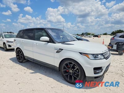 Czwarte zdjęcie samochodu z boku: 2017 LAND ROVER RANGE ROVER SPORT HSE VIN:SALWR2FK5HA152648 - miniatura