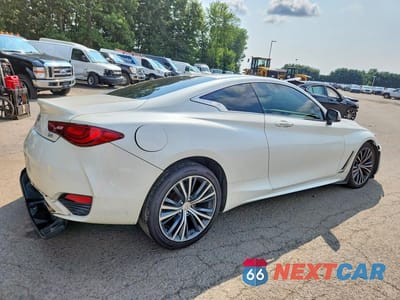 Trzecie zdjęcie samochodu z tyłu: 2017 INFINITI Q60 2.0T VIN:JN1CV7EL6HM321154 - miniatura
