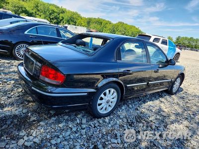 Trzecie zdjęcie samochodu z tyłu: 2003 HYUNDAI SONATA GLS VIN:KMHWF35H83A802301 - miniatura
