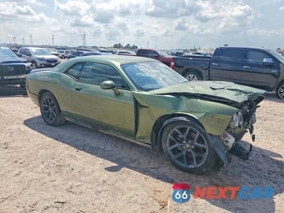 Czwarte zdjęcie samochodu z boku: 2022 DODGE CHALLENGER SXT VIN:2C3CDZAG5NH165440 - miniatura