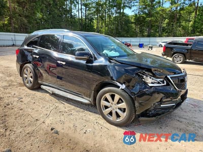 Czwarte zdjęcie samochodu z boku: 2014 ACURA MDX ADVANCE VIN:5FRYD4H83EB002647 - miniatura