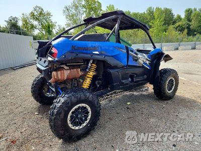 Czwarte zdjęcie samochodu z boku: 2021 KAWASAKI TERYX 1000 UTILITY VEHICLE VIN:JKARFCA11MB512823 - miniatura