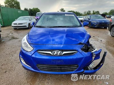 Piąte zdjęcie samochodu w środku: 2014 HYUNDAI ACCENT GLS VIN:KMHCU4AE0EU597634 - miniatura