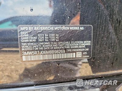 Zdjęcie 12 z 12 samochodu: 2021 BMW 330XI VIN:3MW5R7J06M8B98269 - miniatura