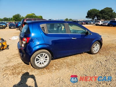 Trzecie zdjęcie samochodu z tyłu: 2013 CHEVROLET SONIC LTZ VIN:1G1JE6SB1D4194603 - miniatura