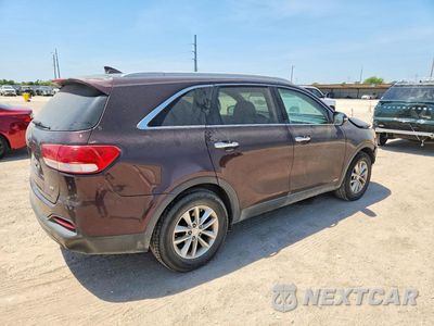 Trzecie zdjęcie samochodu z tyłu: 2016 KIA SORENTO LX VIN:5XYPGDA36GG048813 - miniatura