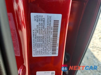 Zdjęcie 14 z 14 samochodu: 2026 HONDA CR-V SPORT-L VIN:7FARS6H81TE122021 - miniatura