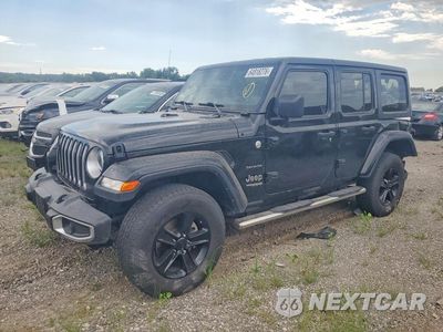 2021 JEEP WRANGLER UNLIMITED SAHARA 1C4HJXEG4MW751216 - główne zdjęcie licytacji z USA - miniatura