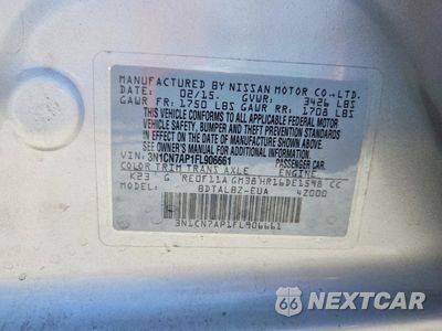 Zdjęcie 13 z 13 samochodu: 2015 NISSAN VERSA 1.6 SV VIN:3N1CN7AP1FL906661 - miniatura