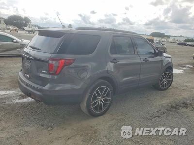 Trzecie zdjęcie samochodu z tyłu: 2019 FORD EXPLORER SPORT VIN:1FM5K8GT1KGB40093 - miniatura