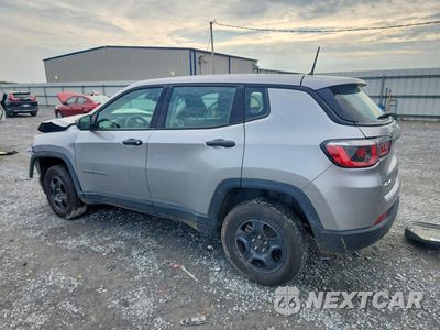 Drugie zdjęcie samochodu z przodu: 2018 JEEP COMPASS SPORT VIN:3C4NJDAB9JT478819 - miniatura