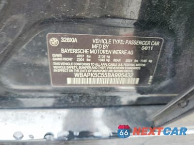 Zdjęcie 12 z 12 samochodu: 2011 BMW 328 XI SULEV VIN:WBAPK5C55BA995432 - miniatura