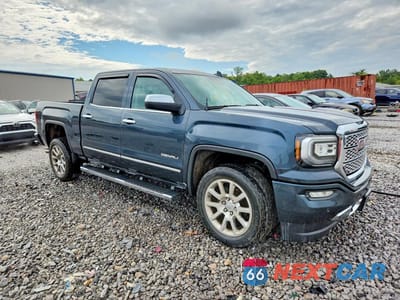 Czwarte zdjęcie samochodu z boku: 2017 GMC SIERRA C1500 DENALI VIN:3GTP1PEJ9HG272947 - miniatura