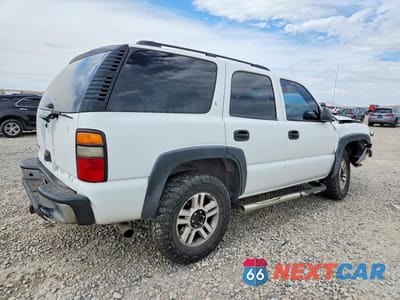 Trzecie zdjęcie samochodu z tyłu: 2006 CHEVROLET TAHOE K1500 VIN:1GNEK13T26R144432 - miniatura