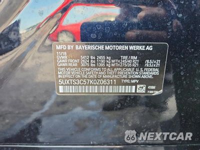 Zdjęcie 13 z 13 samochodu: 2019 BMW X3 XDRIVEM40I VIN:5UXTS3C57K0Z06311 - miniatura