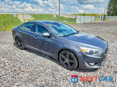 Czwarte zdjęcie samochodu z boku: 2015 KIA CADENZA PREMIUM VIN:KNALN4D70F5197600 - miniatura