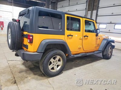 Trzecie zdjęcie samochodu z tyłu: 2013 JEEP WRANGLER UNLIMITED SPORT VIN:1C4BJWDG6DL520501 - miniatura